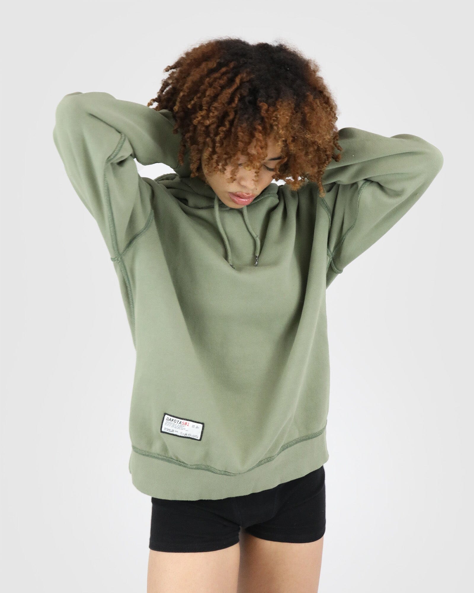 Reverse Hoodie : Khaki