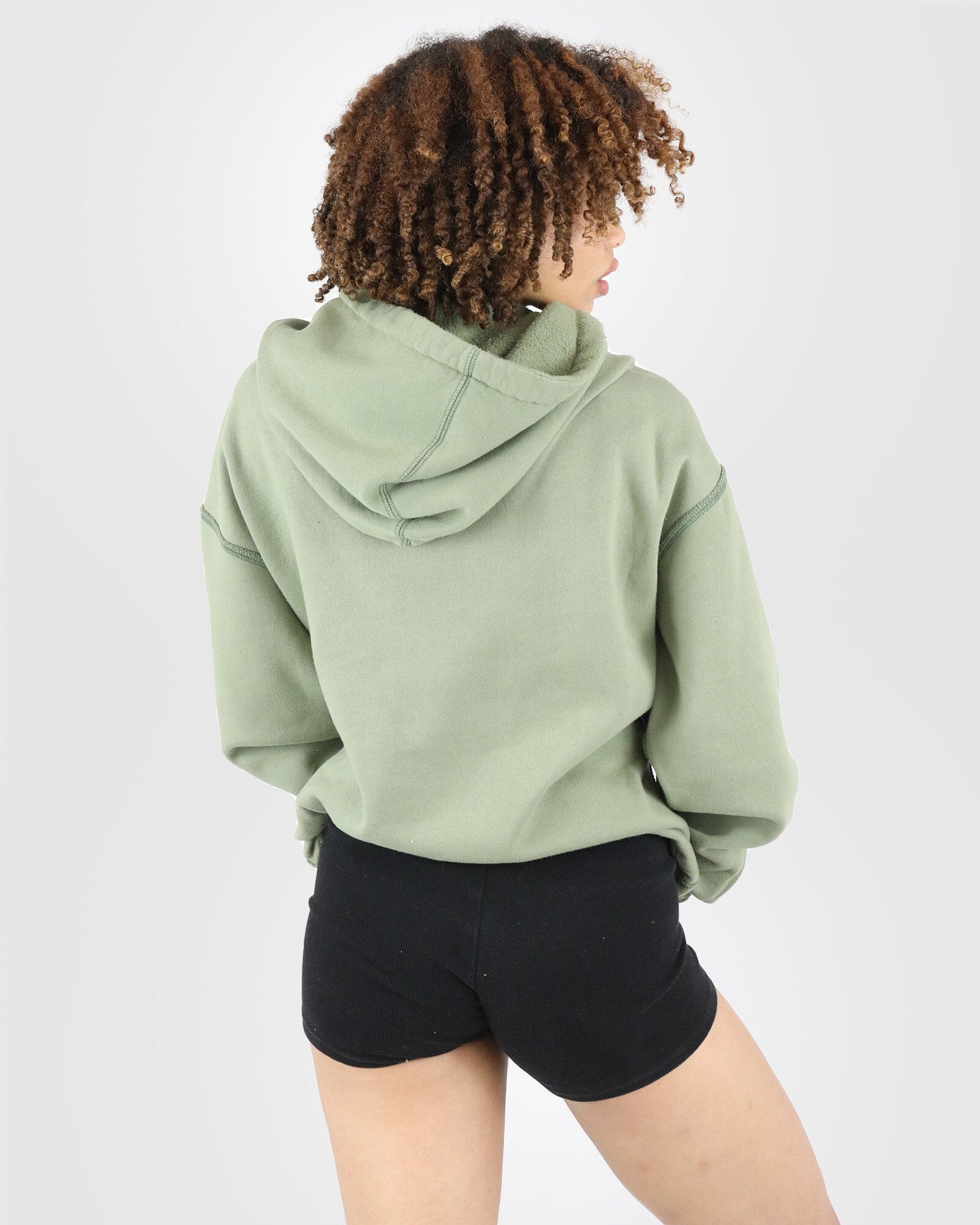 Reverse Hoodie : Khaki