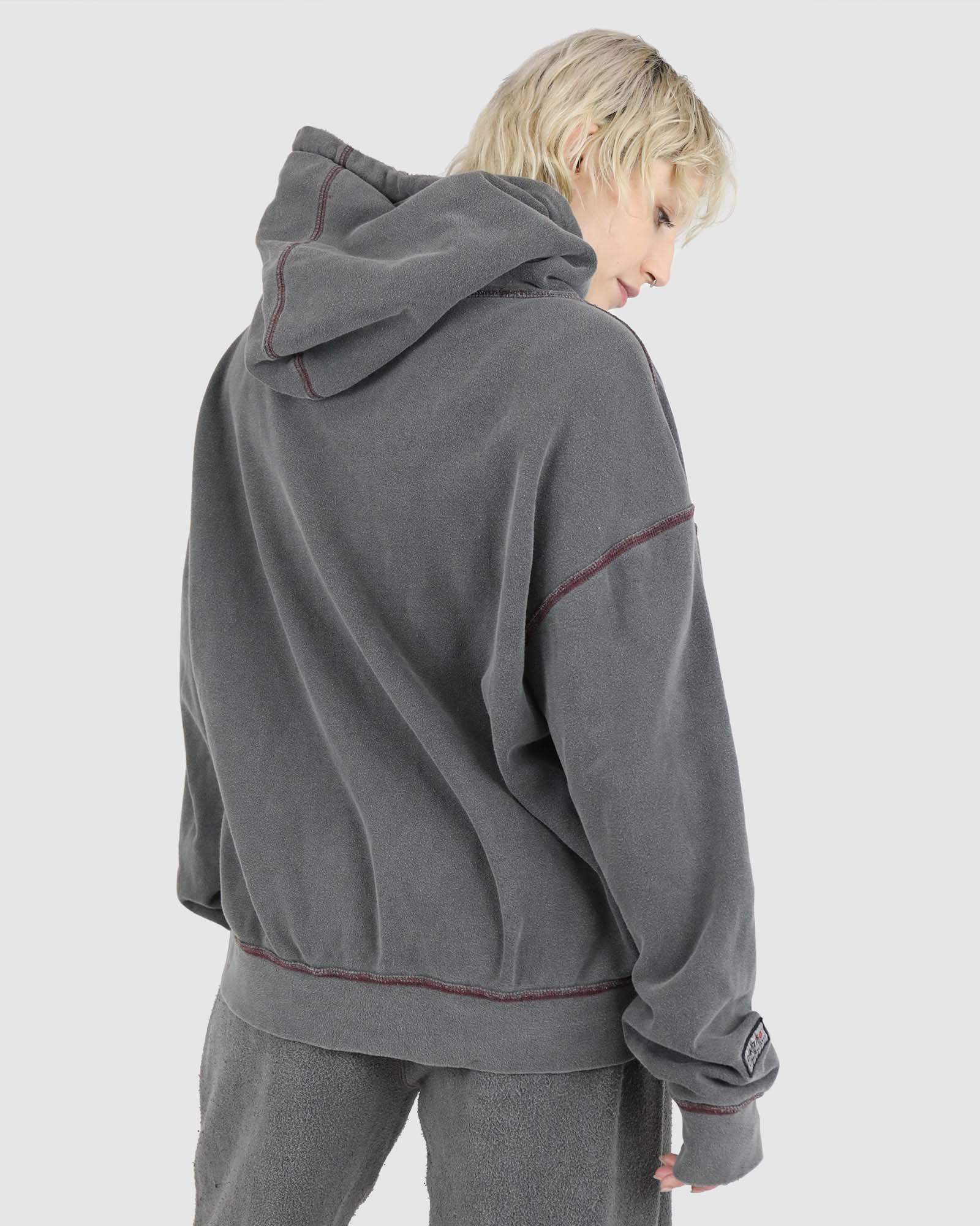 Vintage deals grey hoodie