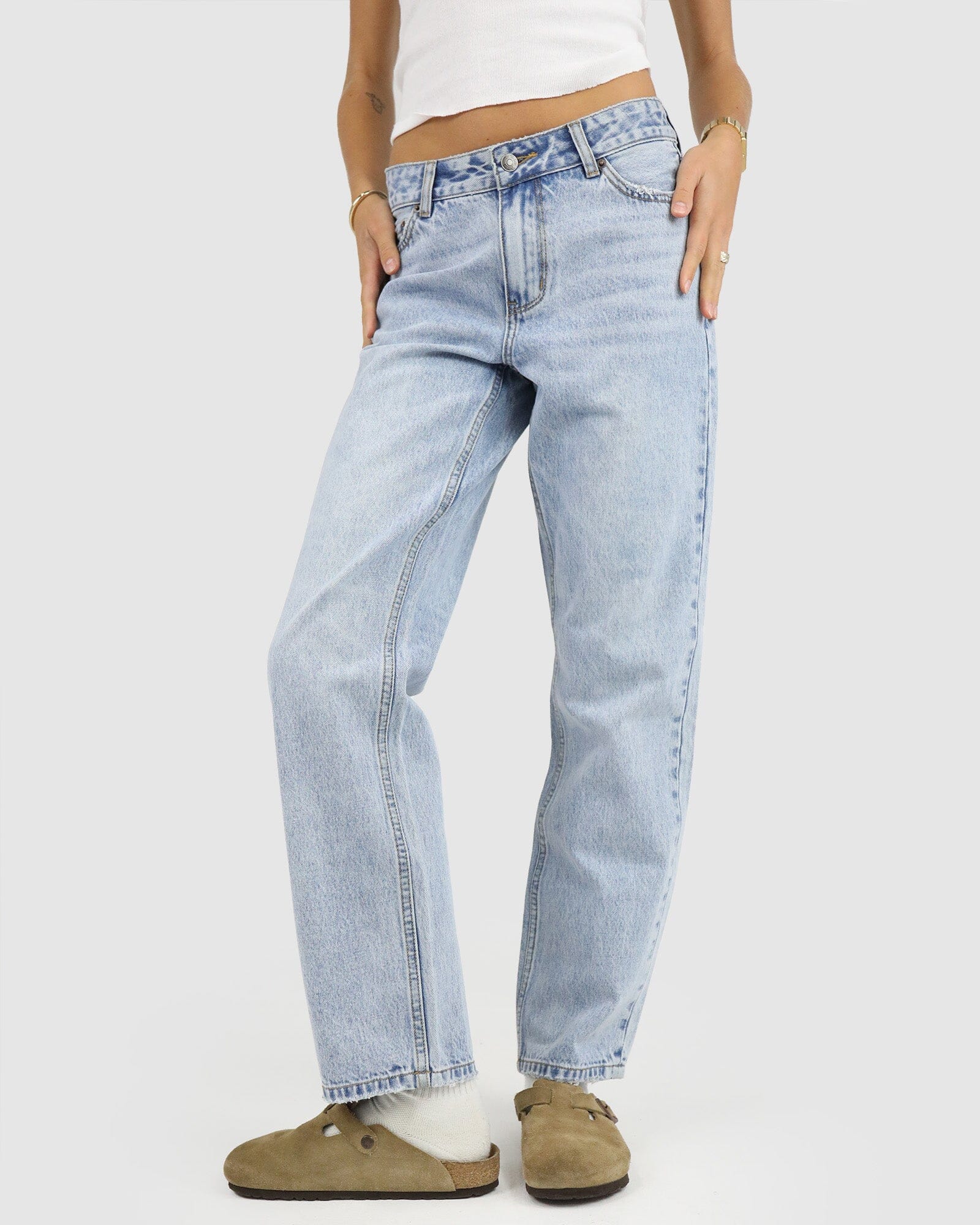 Straight leg vintage jeans sale